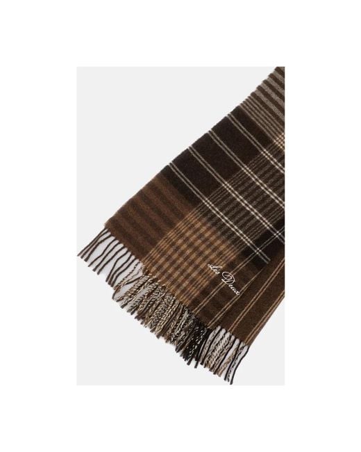Les Deux Black Winter Scarves