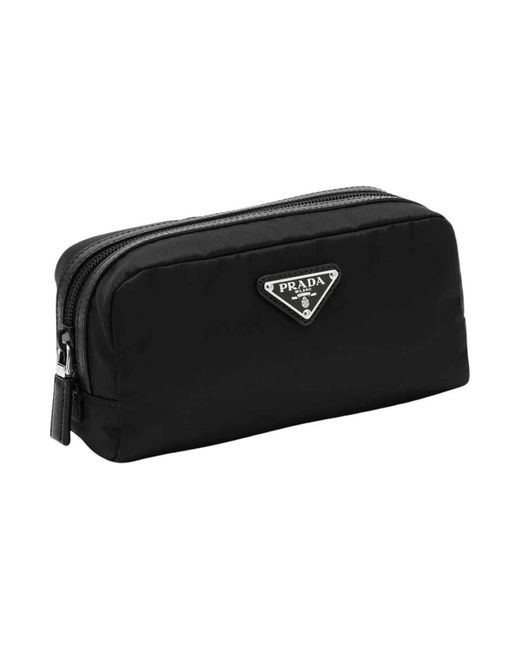 Prada Black Toilet Bags for men