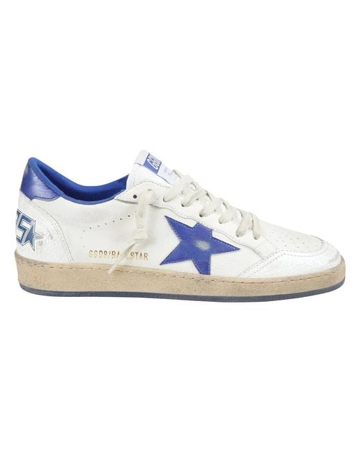 Golden Goose Deluxe Brand Blue Sneakers for men