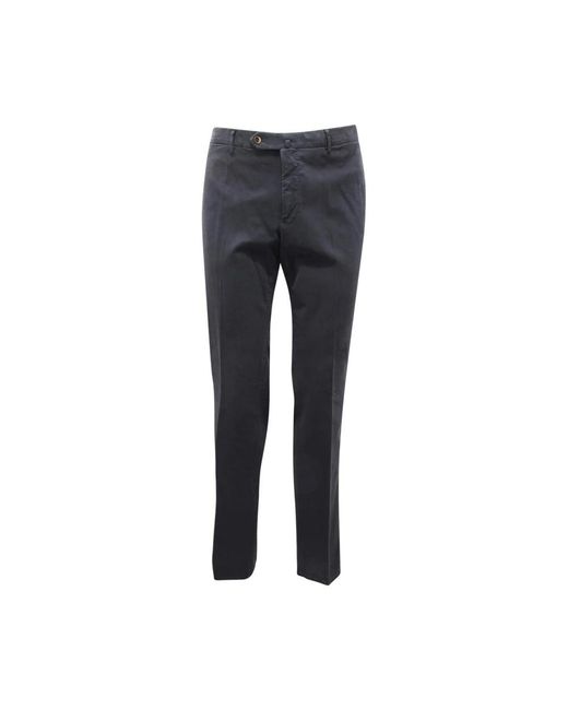 PT01 Blue Slim-Fit Trousers for men