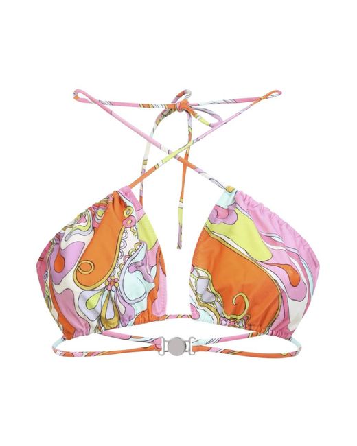 Emilio Pucci Red Bikinis