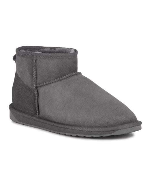 EMU Gray Winter Boots