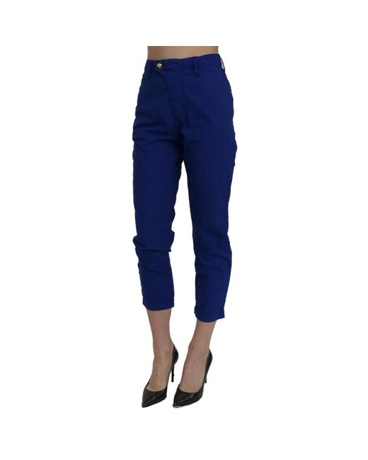 Cropped Trousers CYCLE de color Blue