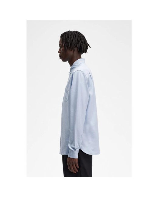 Casual Shirts di Fred Perry in Blue da Uomo