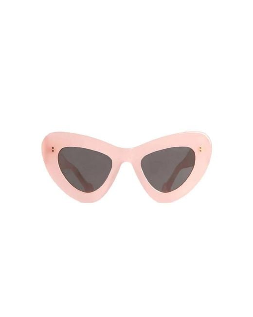 J.W. Anderson Pink Sunglasses