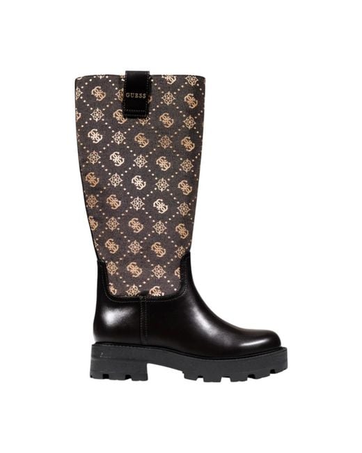 Guess Brown High Boots