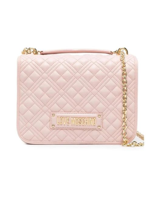 Love Moschino Pink Shoulder Bags
