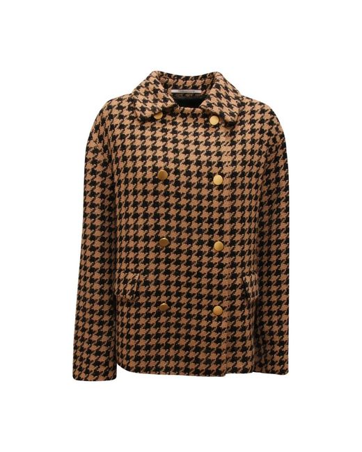 Tagliatore Altea Double-Breasted Jas in het Brown