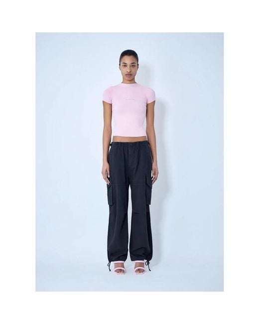 Wide Trousers Alexander Wang de color Blue