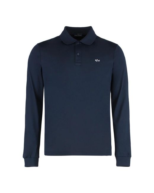 Paul & Shark Blue Polo Shirts for men