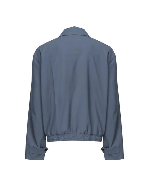 Marni Graue Wolljacke Mit Bestickten Details in Gray für Herren