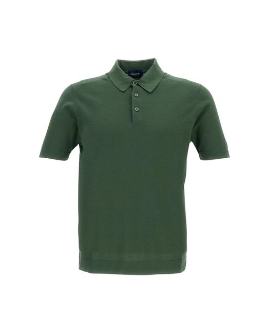 Drumohr Green Polo Shirts for men