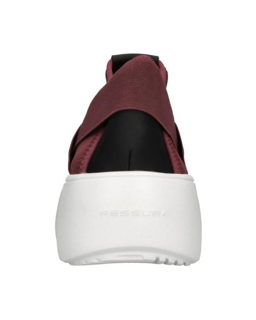 Fessura Red Sneakers