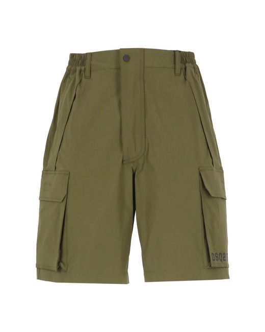 Casual Shorts DSquared² de hombre de color Green