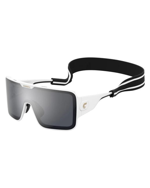 Gafas de sol flaglab 15 blanco/plata Carrera de color Black