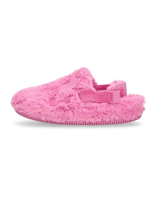 Nike Fitness ,Roze ,Rustige Muiltje Speels Roze Schuim Sabot in het Pink