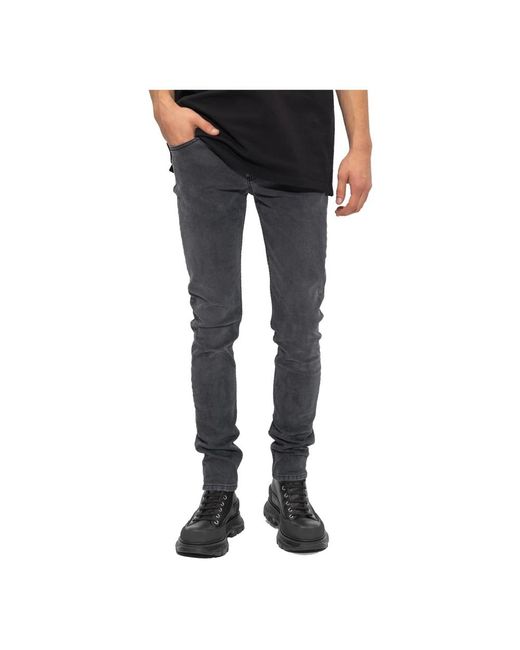McQueen Gray Straight Jeans for men