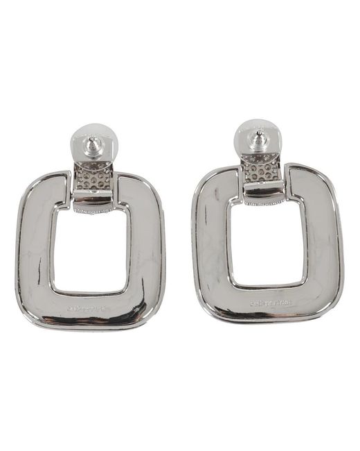 Self-Portrait Metallic Earrings