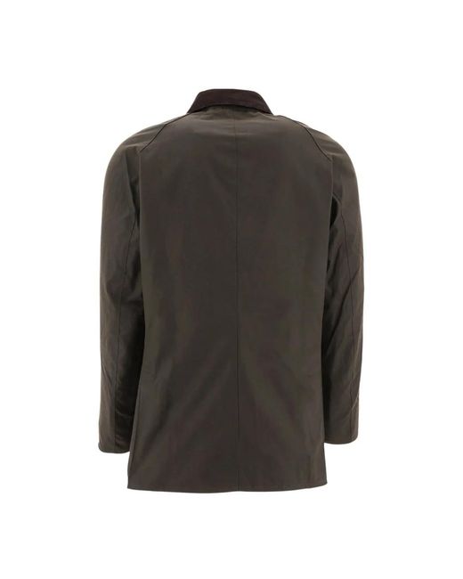 Barbour Jassen ,Groen ,Katoen Ashby Waxed Jacket in het Black voor heren