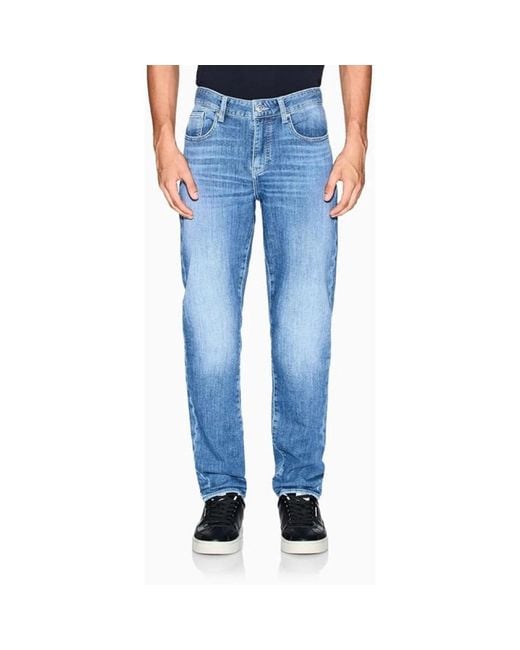 ARMANI EXCHANGE Blue Slim Fit Jeans for men