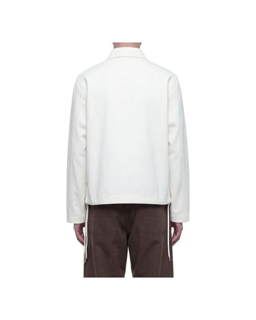 Studio Nicholson White Casual Shirts for men
