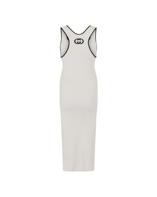 Gucci White Midi Dresses