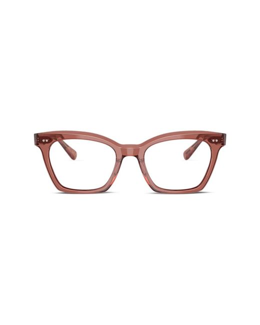 Oliver Peoples Brown Glasses