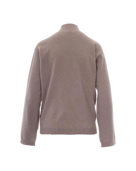 Fabiana Filippi Brown Turtlenecks