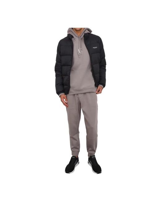 ARMANI EXCHANGE Black Winter Jackets for men