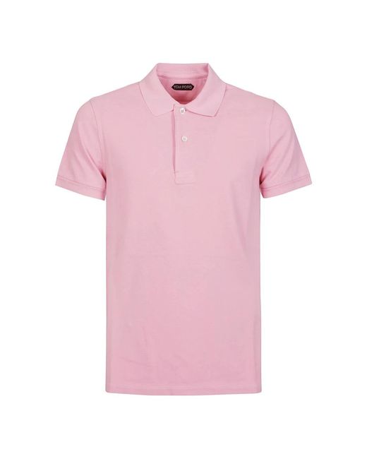 Tom Ford Pink Polo Shirts for men