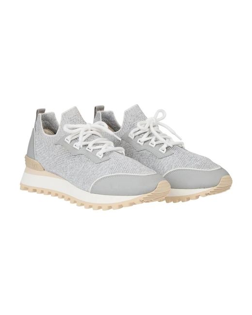 Eleventy Gray Sneakers for men