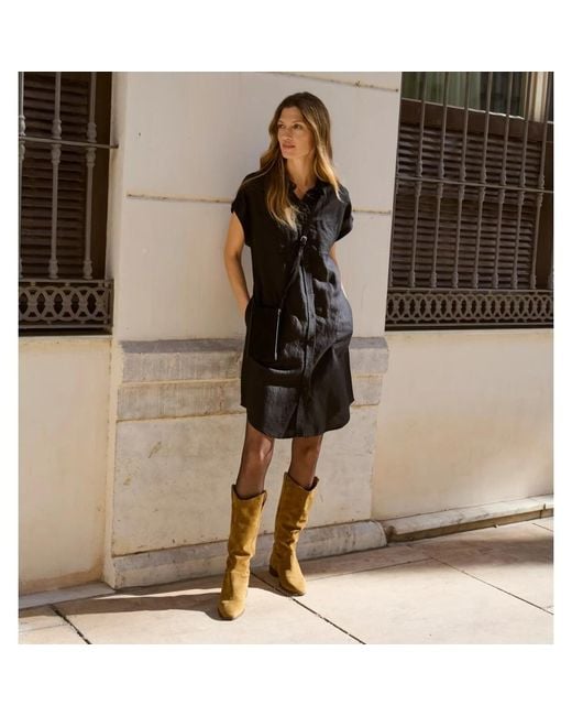 Part Two Black Shirt Dresses