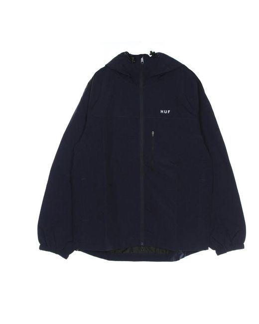 Light Jackets Huf de hombre de color Blue