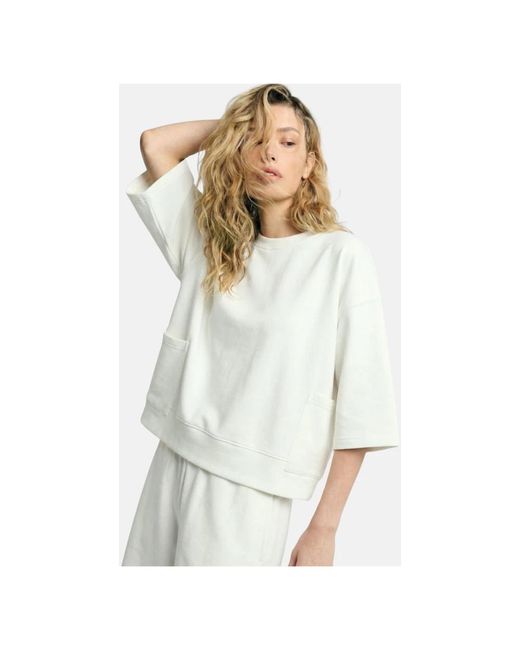 Please White Sweatshirts