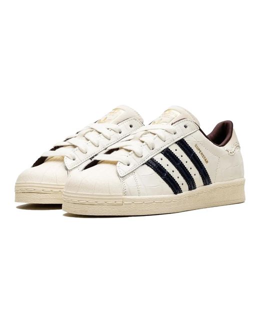 Adidas Witte Croc Wales Bonner Sneakers in het Natural voor heren