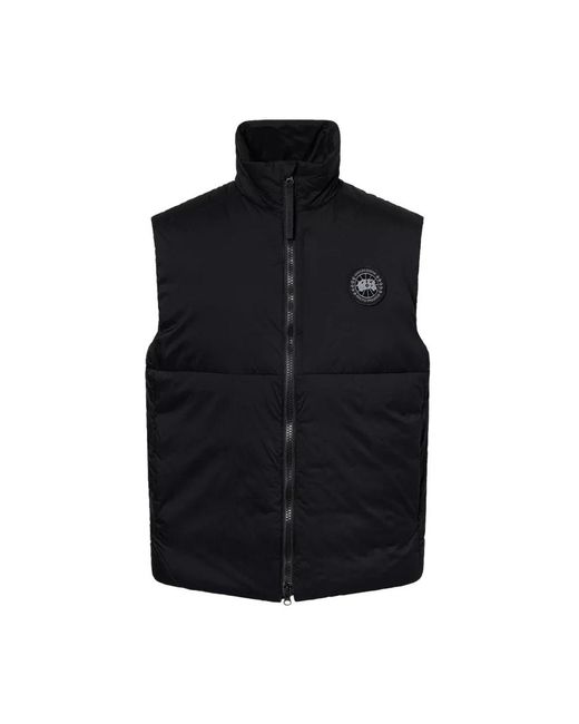 Canada Goose Black Waistcoats for men