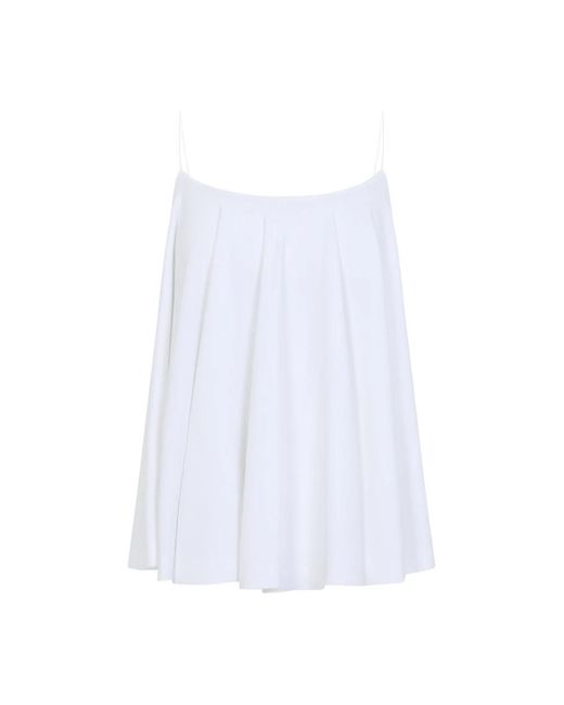 Jacquemus White Sleeveless Tops