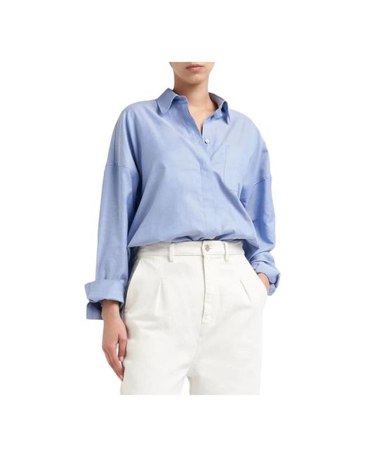 Blouses & shirts > shirts Max Mara en coloris Blue