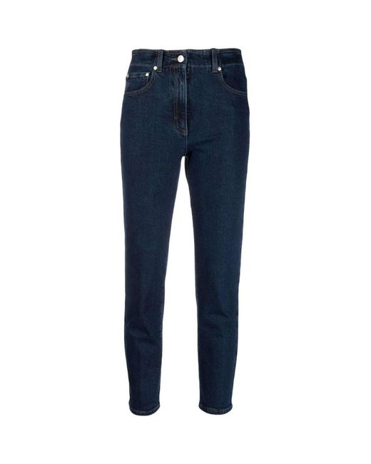Peserico Blue Slim-Fit Jeans