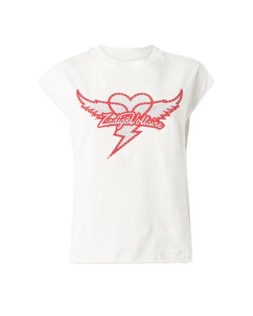 Zadig & Voltaire White T-Shirts