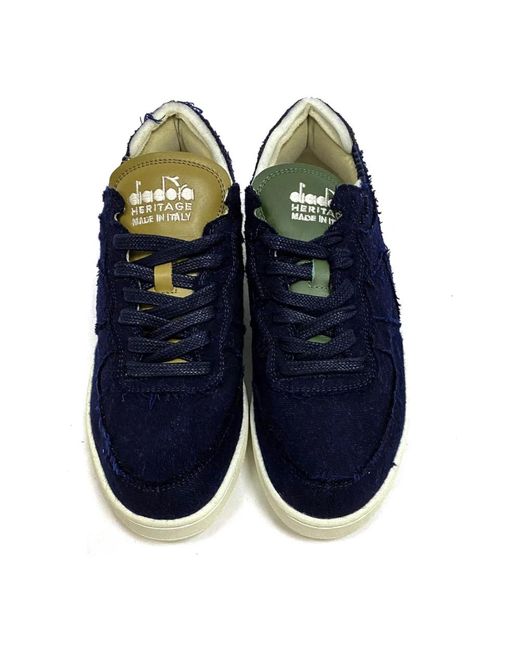 Diadora Blue Sneakers for men