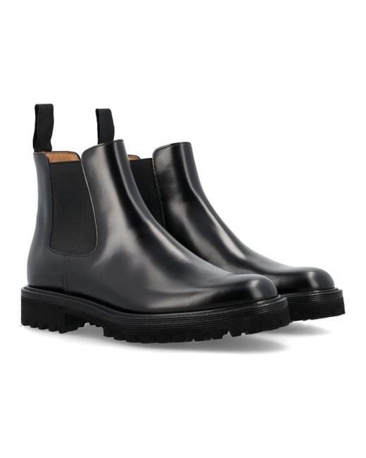 Church's Black Chelsea Boots