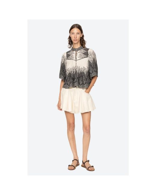 Blouses Sea de color Gray