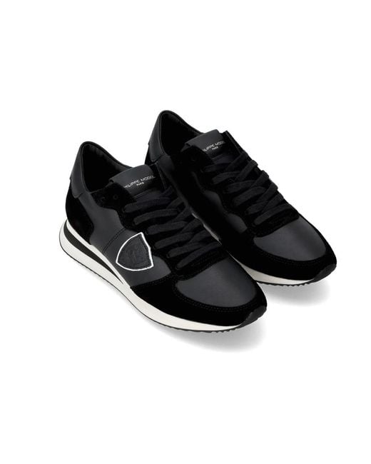 Philippe Model Black Sneakers
