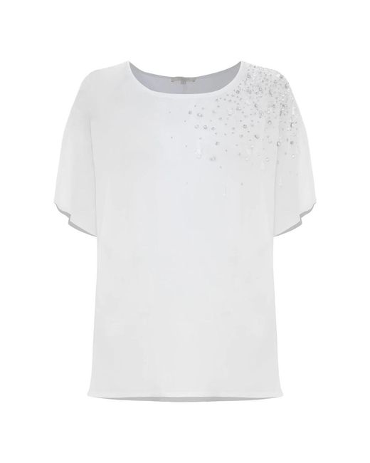 Kocca Overhemden ,Wit ,Katoen Stijlvolle Blouse in het White