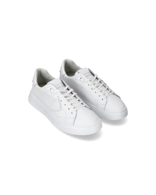 Philippe Model White Sneakers for men
