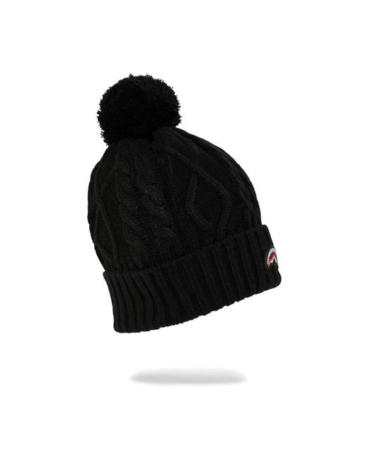 Sprayground Black Beanies