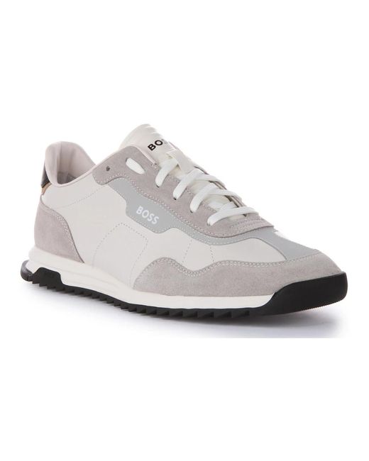 HUGO White Sneakers for men