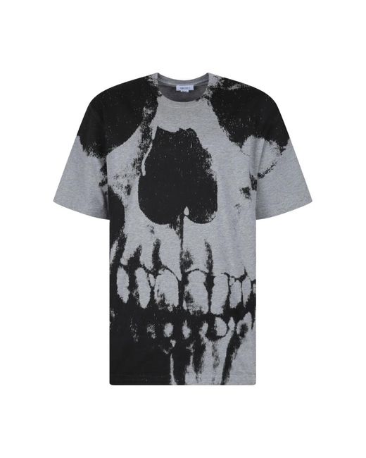 T-Shirts Alexander McQueen de hombre de color Black