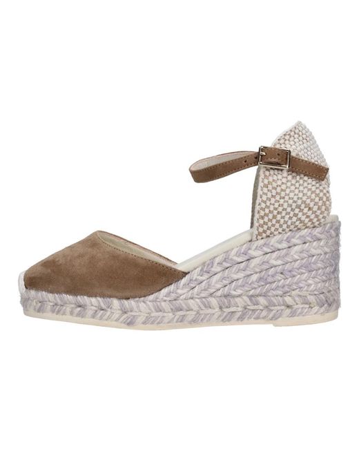 Espadrilles Gray Wedges